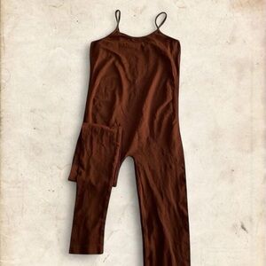 Warm Brown Jumpsuit